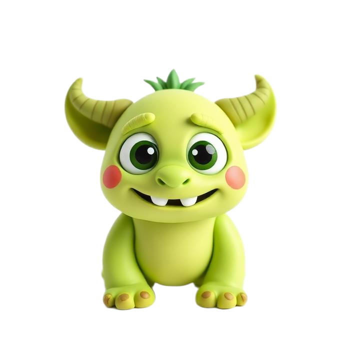 AI Cubs monster character